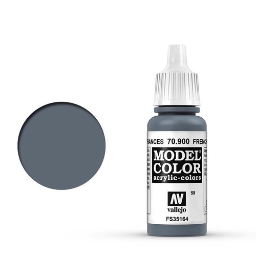 Vallejo 70900 Model Colour #059 French Mirage Blue 17 ml Acrylic Paint
