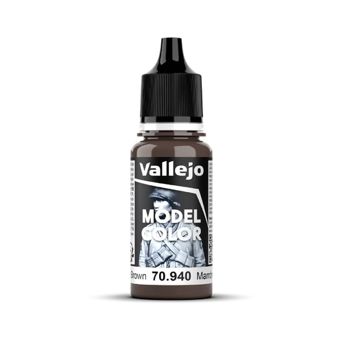 Vallejo Model Colour #153 - Saddle Brown - 18 ml Matt Acrylic Paint