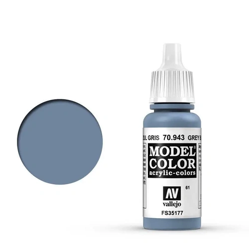 Vallejo Model Colour #172 Grey Blue 17 ml Acrylic Paint