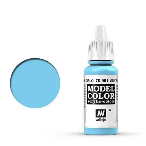 Vallejo Model Colour #064 - Sky Blue - 18 ml Matt Acrylic Paint