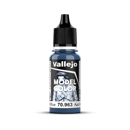 Vallejo Model Colour #067 Medium Blue 17 ml Acrylic Paint