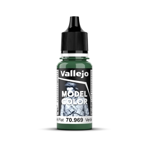 Vallejo Model Colour #078 Park Green Flat 17 ml Acrylic Paint