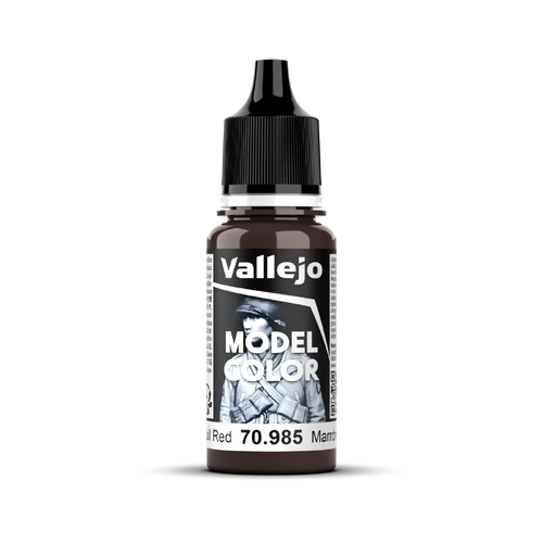Vallejo Model Colour #164 - Hull Red - 18 ml Matt Acrylic Paint