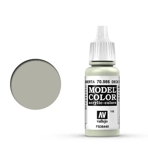 Vallejo Model Colour #110 - Deck Tan - 18 ml Matt Acrylic Paint