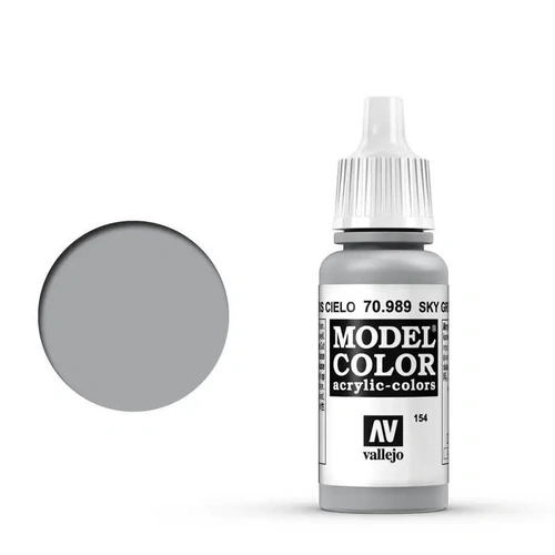 Vallejo Model Colour #176 - Sky Grey - 18 ml Matt Acrylic Paint