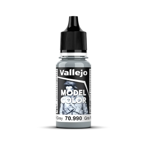 Vallejo Model Colour #177 - Light Grey - 18 ml Matt Acrylic Paint