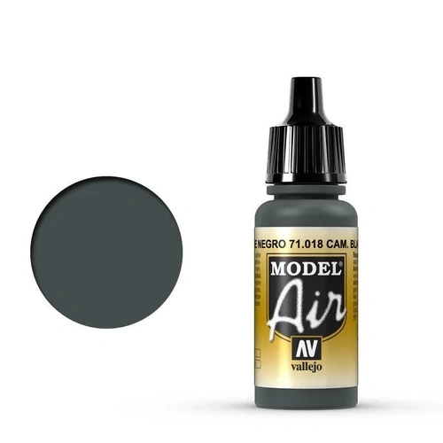Vallejo Model Air CamBlack Green 17 ml Acrylic Airbrush Paint