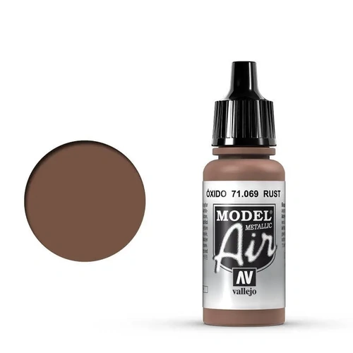 Vallejo Model Air Rust 17 ml Acrylic Airbrush Paint
