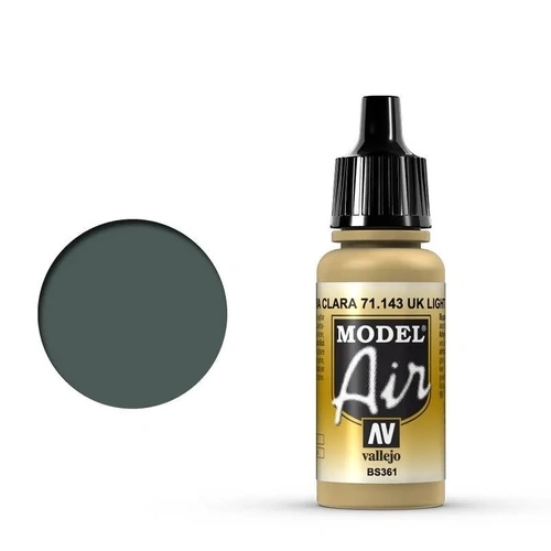 Vallejo Model Air UK Light Stone 17 ml Acrylic Airbrush Paint