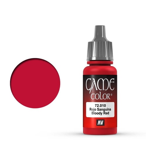 Vallejo Game Colour Bloody Red 17 ml Acrylic Paint [72010] (6 PCS)