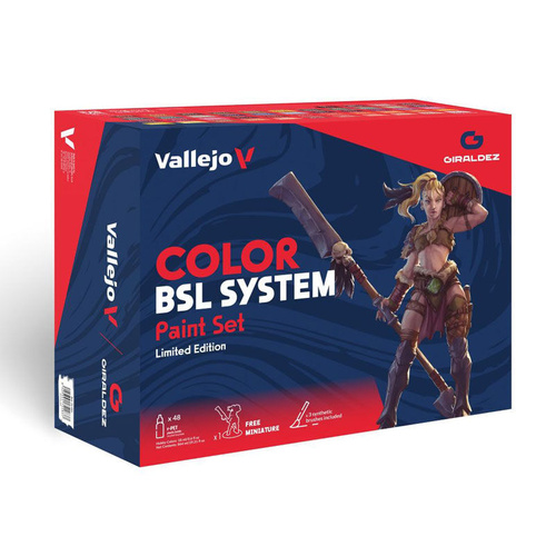Vallejo Game Colour BSL System (48 Colours) Acrylic Paint Set