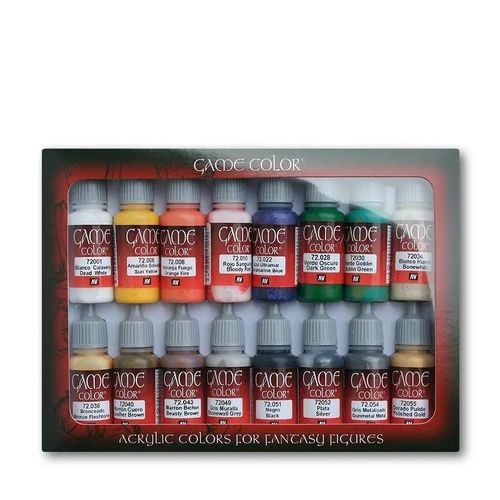 Vallejo 72299 Game Colour Introduction 16 Colour Set Acrylic Paint