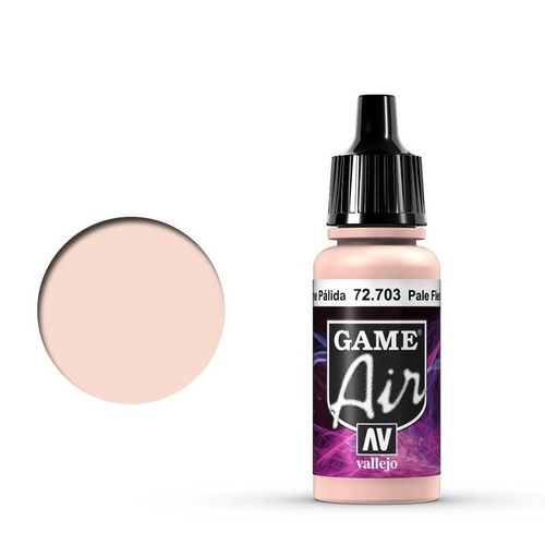 Vallejo Game Air Pale Flesh 17 ml Acrylic Airbrush Paint [72703] (6 PCS)