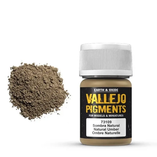 Vallejo 73109 Pigments Natural Umber 30 ml
