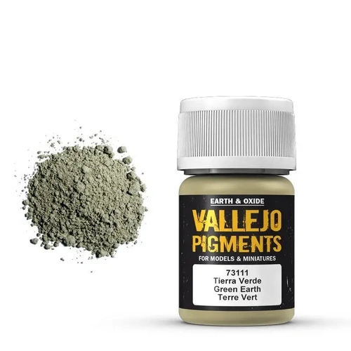 Vallejo 73111 Pigments Green Earth 30 ml
