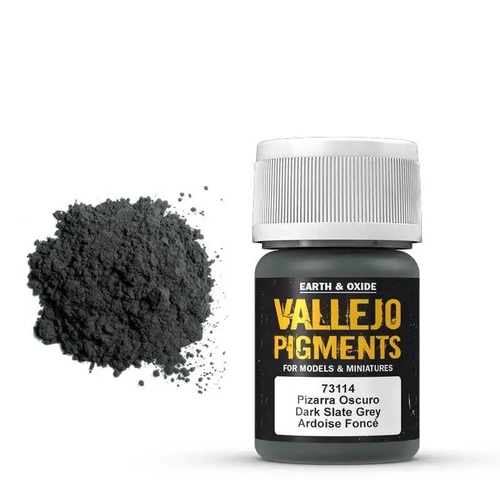 Vallejo 73114 Pigments Dark Slate Grey 30 ml