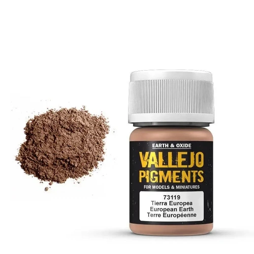 Vallejo 73119 Pigments European Earth 30 ml