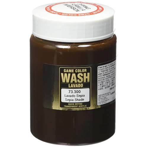Vallejo Sepia Wash 200 ml