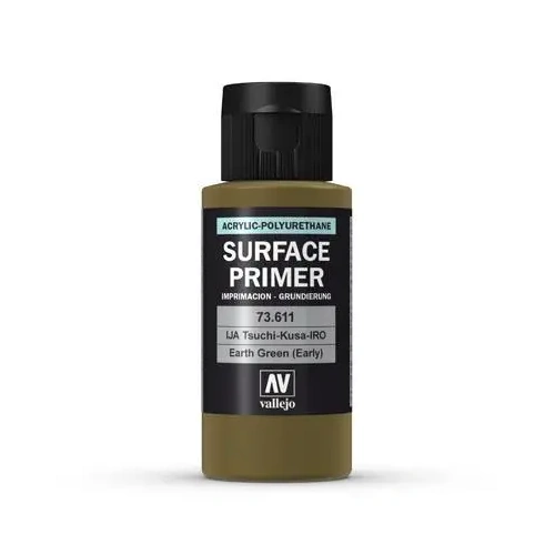 Vallejo Surface Primer IJA-Tsuchi-Kusa-IRO Earth Green (early) 60 ml