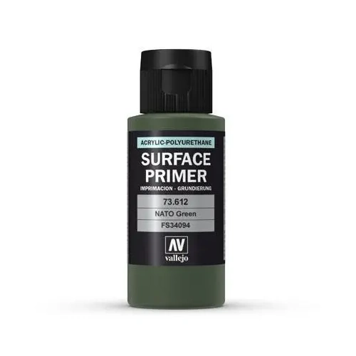 Vallejo Surface Primer NATO Green 60 ml