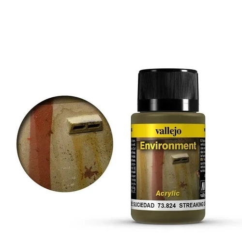 Vallejo 73824 Weathering Effects Streaking Grime 40 ml