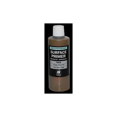 Vallejo Surface Primer Color US Olive Drab 200 ml
