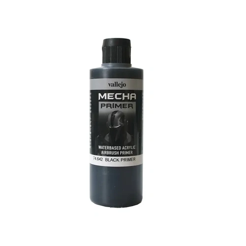 Vallejo 74642 Mecha Colour Black Primer 200ml