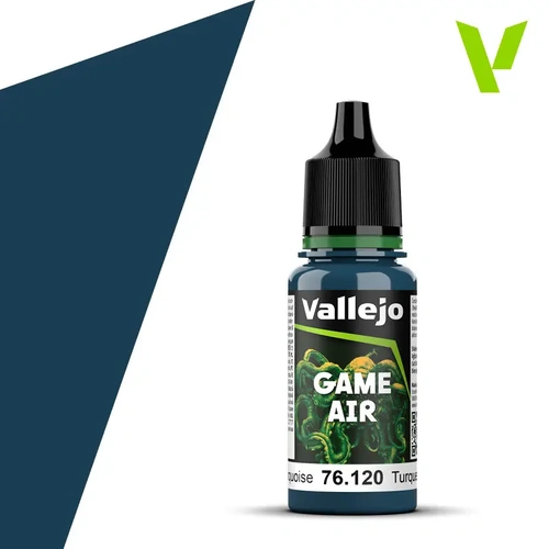 Vallejo Game Air Abyssal Turquoise 18 ml Acrylic Paint