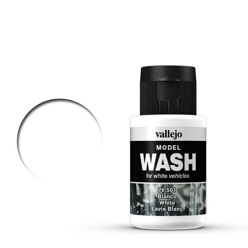 Vallejo 76501 Model Wash White 35 ml Acrylic Paint