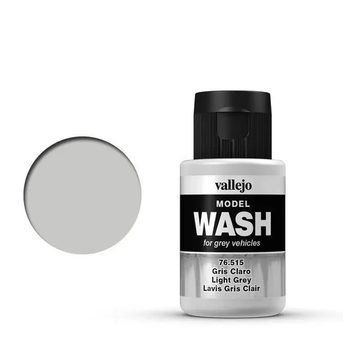 Vallejo 76515 Model Wash Light Grey 35 ml Acrylic Paint