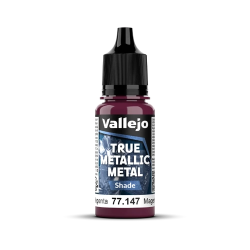 Vallejo True Metallic Metal: Shade - Crimson Magenta 18 ml