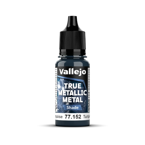 Vallejo True Metallic Metal: Shade - Hydra Turquoise 18 ml