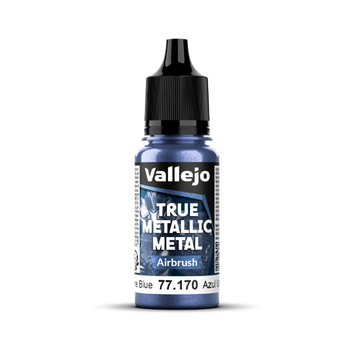 Vallejo True Metallic Metal: Airbrush - Ultramarine Blue 18 ml