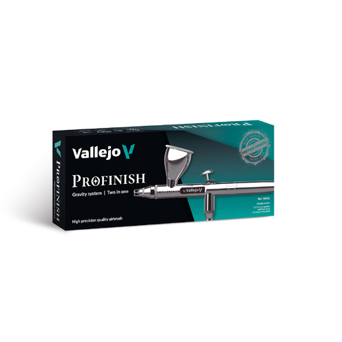 PROFINISH By Vallejo - Gravity System - 2 in 1 (0.2 & 0.3) Professional Airbrush