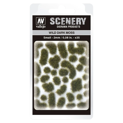 Vallejo SC402 2mm Wild Dark Moss Diorama Accessory