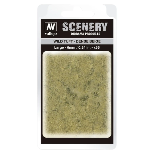 Vallejo SC412 6mm Wild Tuft - Dense Beige Diorama Accessory