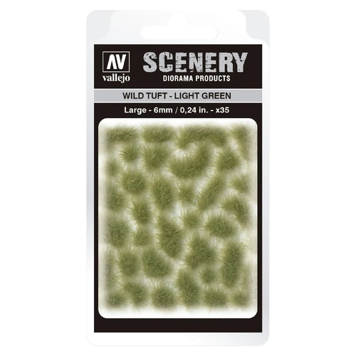 Vallejo SC417 6mm Wild Tuft - Light Green Diorama Accessory