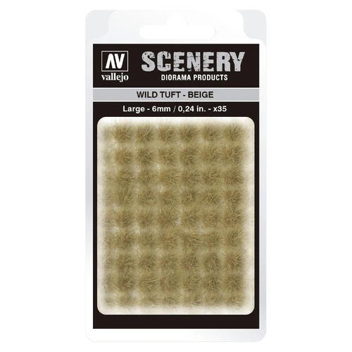 Vallejo SC420 6mm Wild Tuft - Beige Diorama Accessory