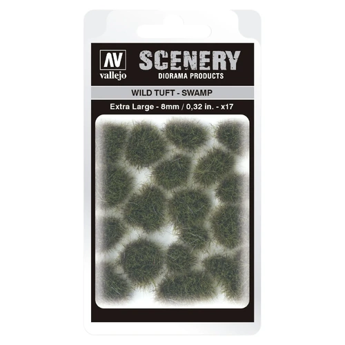 Vallejo SC422 8mm Wild Tuft - Swamp Diorama Accessory