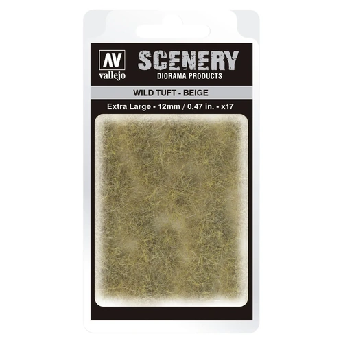 Vallejo SC429 12mm Wild Tuft - Beige Diorama Accessory