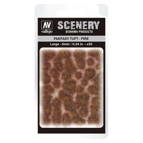 Vallejo SC431 6mm Fantasy Tuft - Fire Diorama Accessory