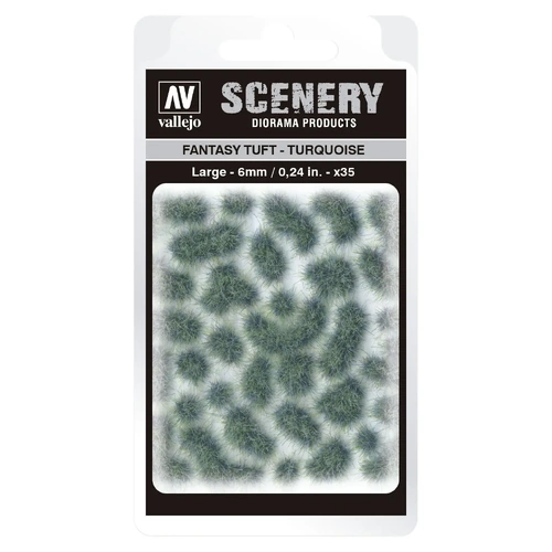 Vallejo SC432 6mm Fantasy Tuft - Turquoise Diorama Accessory