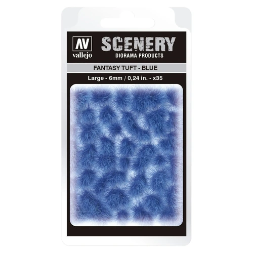 Vallejo SC434 6mm Fantasy Tuft - Blue Diorama Accessory