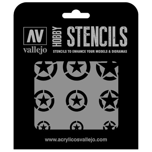 Vallejo ST-AIR004 1/32 USAF Markings Stencil