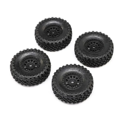 Axial 1.0 Black Rhino Primm & Falken M/T Tyres, 4pcs, SCX24