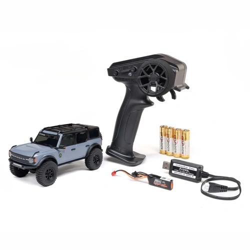 Axial SCX30 Ford Bronco 1/30 Rock Crawler, RTR, Grey