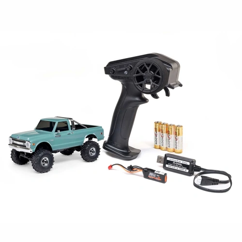 Axial SCX30 Chevrolet K10 1/30 RTR Rock Crawler, Green