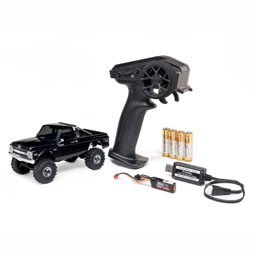 Axial SCX30 Chevrolet K10 1/30 RTR Rock Crawler Black - AXI-2260T2