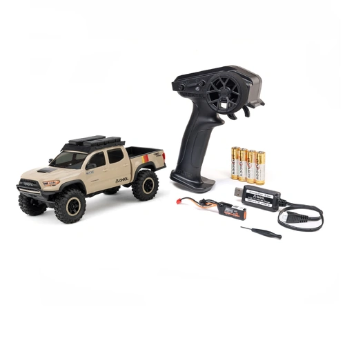Axial SCX30 Toyota Tacoma TRD Pro 1/30 4X4 Overland RTR – Tan