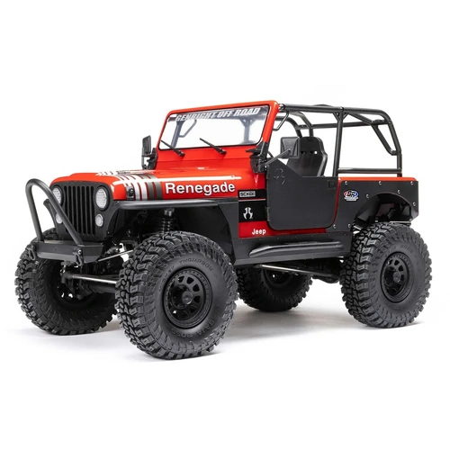 Axial SCX10 III Jeep CJ-7 Rock Crawler Version 2 RTR Red - AXI03008V2T1